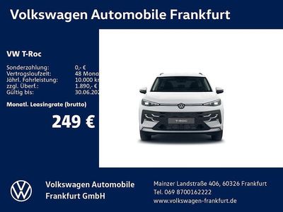 Ny VW T-Roc Style 116 HK (85 kW) 2026 Hvid SUV