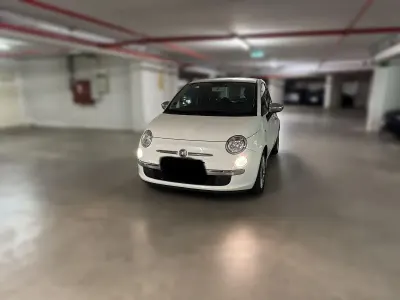 Używany Fiat 500 Lounge 69 KM (50 kW) 2009 Biały Kabriolet
