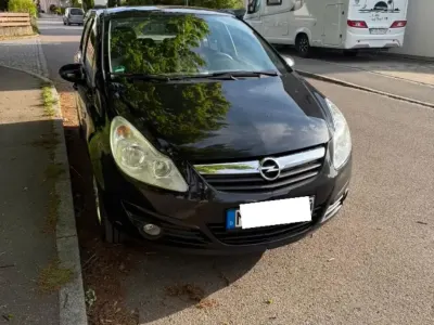 Gebraucht Opel Corsa 75 PS (55 kW) 2008 Schwarz Kleinwagen