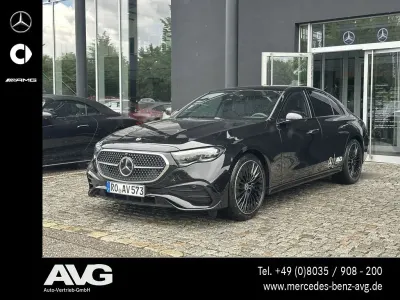 Gebraucht Mercedes E220 AMG line 197 PS (144 kW) 2026 Schwarz Limousine
