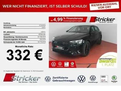 Gebraucht Audi e-tron Performance 230 kW (313 PS) 2022 Brillantschwarz SUV