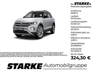 Second-hand VW T-Roc Style 150 CP (110 kW) 2025 Gri SUV