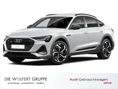 Usata Audi e-tron S-Line 300 kW (408 CV) 2021 Bianco SUV
