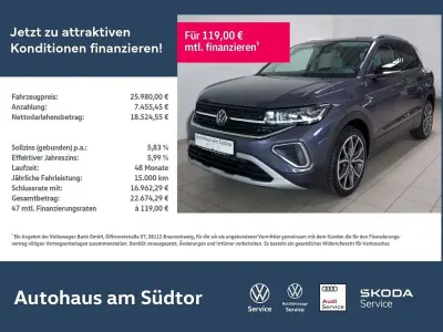 Gebraucht VW T-Cross Style 116 PS (85 kW) 2024 Grau SUV