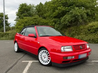 Gebraucht VW Golf Cabriolet 110 PS (80 kW) 1997 Rot Cabrio