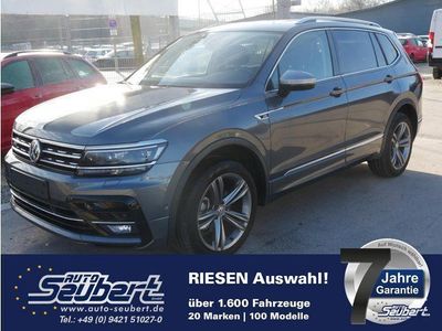 gebraucht VW Tiguan Allspace 2.0 TDI DPF DSG 4M HIGHLINE * R-LINE EXTERIEUR * 7-SITZER * AHK * 19 ZOLL * KAMERA