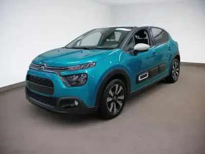 Gebraucht Citroën C3 Shine 110 PS (80 kW) 2024 Lackierung spring blue (metallic) Kleinwagen