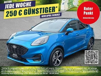 Neu Ford Puma ST-Line 125 PS (91 kW) 2025 Digital aqua blue metallic SUV