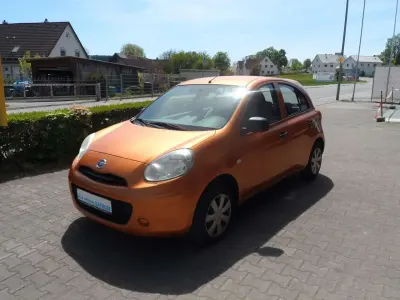 Usata Nissan Micra S 80 CV (58 kW) 2012 Tangerine metallic Utilitaria