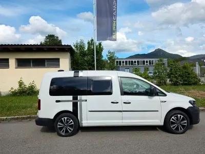 Gebraucht VW Caddy 125 PS (91 kW) 2019 Weiß Van / Kleinbus