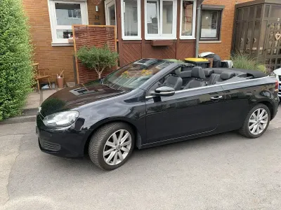 Gebraucht VW Golf Cabriolet 122 PS (89 kW) 2012 Schwarz Cabrio