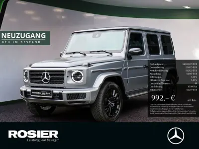 Gebraucht Mercedes G400 AMG line 330 PS (242 kW) 2023 Grau / manufaktur platin magno SUV