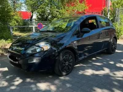 Gebraucht Fiat Punto Evo 2010 Blau Kleinwagen