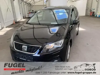 Gebraucht Seat Alhambra Style 150 PS (110 kW) 2020 "deep" schwarz perleffekt Van / Kleinbus