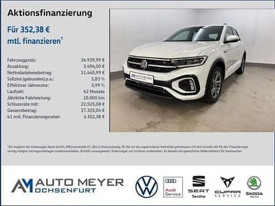 Pure white Gebraucht 2025 VW T-Roc IQ Drive SUV | 34.940 € (Guter Preis)