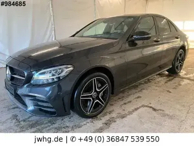Usata Mercedes C400 AMG 333 CV (244 kW) 2021 Grigio Berlina