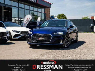 Gebraucht Audi A5 Sportback Ambiente 204 PS (150 kW) 2020 Blau Kleinwagen