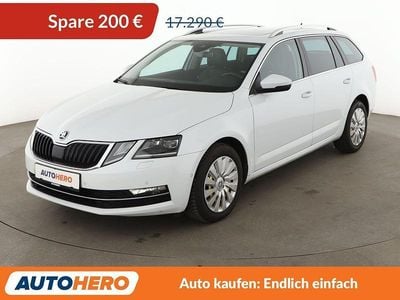 Weiß Gebraucht 2018 Skoda Octavia Premium Edition Kombi | 16.690 € (Fairer Preis)