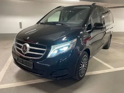 Gebraucht Mercedes V250 Avantgarde 190 PS (139 kW) 2016 Schwarz Van / Kleinbus