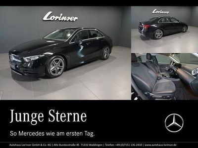 Gebraucht Mercedes A200 AMG 163 PS (119 kW) 2021 Schwarz kosmosschwarz Limousine