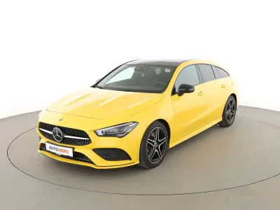 Gebraucht Mercedes CLA220 Shooting Brake AMG line 190 PS (139 kW) 2019 Gelb Kombi