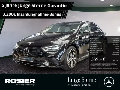 Gebraucht Mercedes EQE350 Electric Art 214 kW (292 PS) 2024 Schwarz / obsidianschwarz Limousine