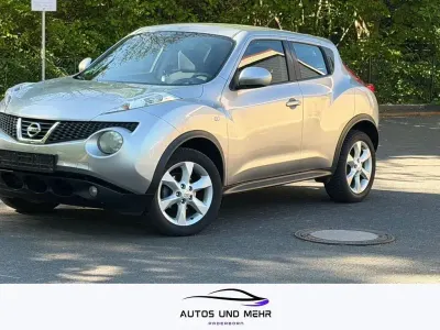 Second-hand Nissan Juke Acenta 110 CP (80 kW) 2011 Argintiu SUV