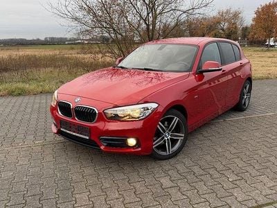 Gebraucht BMW 118 Sport Line 136 PS (100 kW) 2017 Rot Kleinwagen