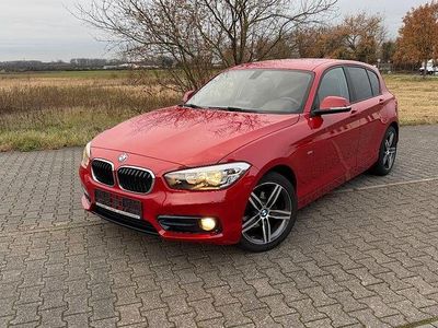 Rot Gebraucht 2017 BMW 118 Sport Line Kleinwagen | 13.950 € (Fairer Preis)
