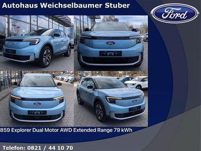 Gebraucht Ford Explorer Extended Range 250 kW (340 PS) 2025 Blau SUV