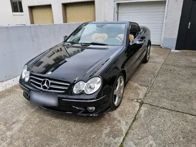 Gebraucht Mercedes CLK350 AMG 272 PS (200 kW) 2005 Schwarz Cabrio