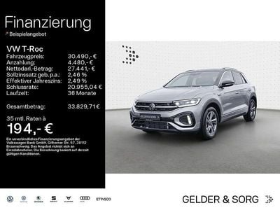 Gebraucht VW T-Roc R-line 150 PS (110 kW) 2025 Silber SUV