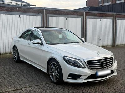 Usata Mercedes S350 AMG line 258 CV (189 kW) 2014 Bianco Berlina