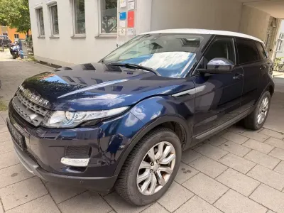 Gebraucht Land Rover Range Rover evoque Pure 150 PS (110 kW) 2015 Blau SUV