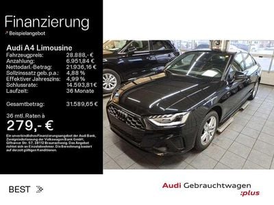 Gebraucht Audi A4 Competition 204 PS (150 kW) 2022 Mythosschwarz metallic Kombi