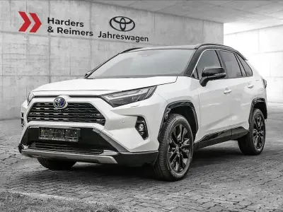 Second-hand Toyota RAV4 Hybrid Style 218 CP (160 kW) 2025 Alb SUV
