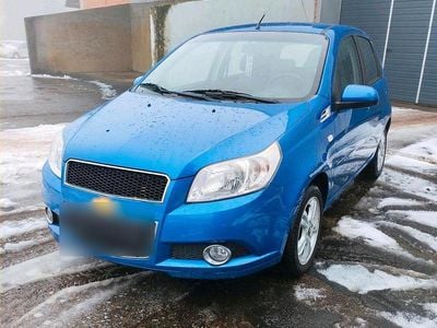 Gebraucht Chevrolet Aveo 85 PS (62 kW) 2009 Blau Kleinwagen