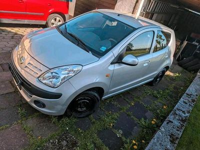 Second-hand Nissan Pixo 70 CP (51 kW) 2008 Argintiu Hatchback