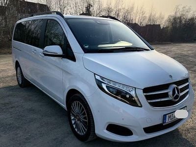 Gebraucht Mercedes V220 Edition 163 PS (119 kW) 2018 Weiß Van / Kleinbus