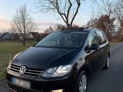 Gebraucht VW Sharan Highline 140 PS (102 kW) 2011 Schwarz Van / Kleinbus