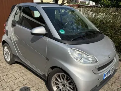 Second-hand Smart ForTwo Cabrio Passion 71 CP (52 kW) 2008 Argintiu Cabrio