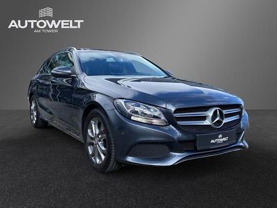 Usata Mercedes C180 Avantgarde 156 CV (114 kW) 2015 Grigio Station wagon