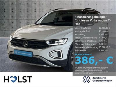 Gebraucht VW T-Roc Goal 150 PS (110 kW) 2025 Weiß SUV