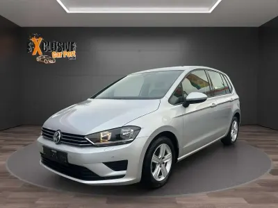 Gebraucht VW Golf Sportsvan 110 PS (80 kW) 2014 Reflexsilber metallic Van / Kleinbus