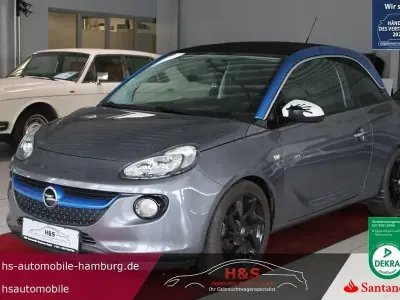 Gebraucht Opel Adam Open Air 116 PS (85 kW) 2016 Karbon silber/shiny grey (m2) Kleinwagen