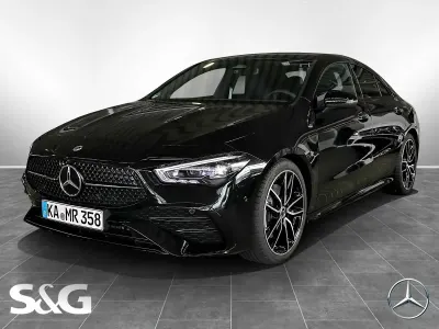 Gebraucht Mercedes CLA200 AMG 163 PS (119 kW) 2025 Metalliclack kosmosschwarz Coupé