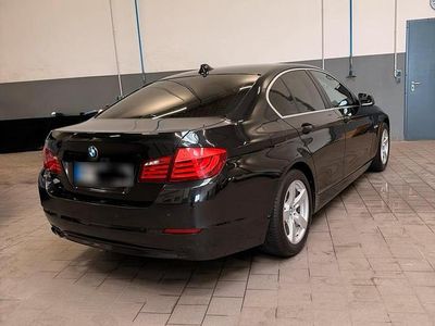 Brugt BMW 523 204 HK (150 kW) 2010 Sort Sedan