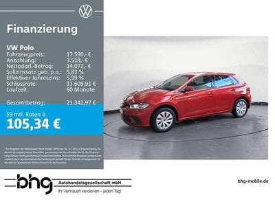 Gebraucht VW Polo Life 80 PS (58 kW) 2025 Kings red metallic Limousine