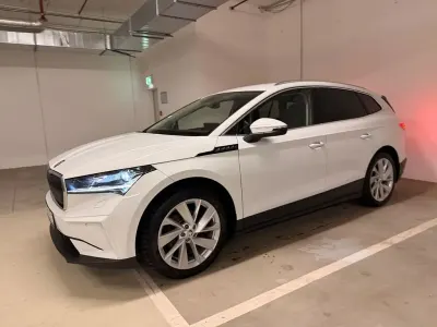 Gebraucht Skoda Enyaq iV 131 kW (179 PS) 2021 Weiß SUV