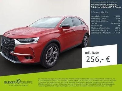 Brugt DS Automobiles DS7 Crossback Be Chic 300 HK (220 kW) 2021 Rød SUV